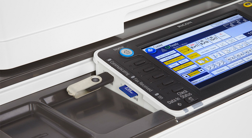 Máy Photocopy Ricoh MP 7502 Máy photocopy công nghiệp đen trắng Ricoh MP 7502, huỳnh trí copiers