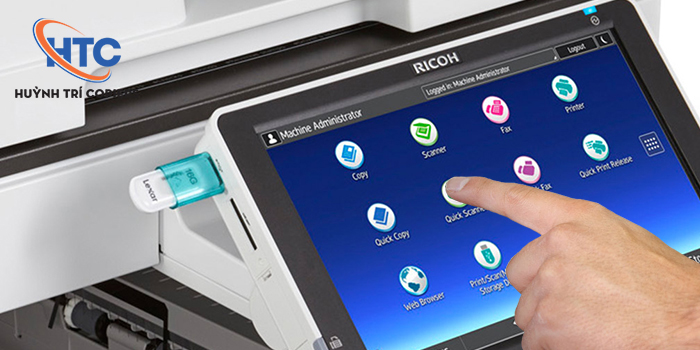 Máy Photocopy Ricoh MP 3555SP Like New Máy photocopy Ricoh MP 3555sp với nhiều tính năng mạnh mẽ