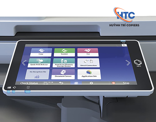 Máy Photocopy Ricoh IM C3000 Máy Photocopy Ricoh IM C3000 màn hình cảm ứng 10.1 inch, huỳnh trí copiers
